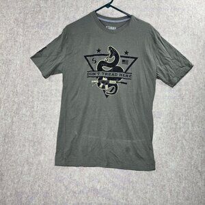 Lincoln Outfitters Strong Mens Medium T-Shirt  Green  Cotton Blend Size M